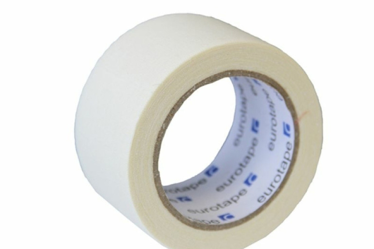 Textilní lepící páska (kobercová páska) - bílá