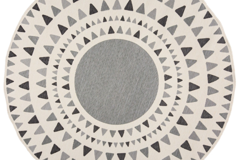 Kusový koberec Dauntless Shadow Rays Grey – na ven i na doma