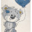 Dětský kusový koberec Petit Teddy bear cream