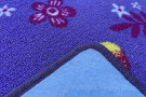 Dětský koberec Motýlek 5291 fialový