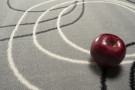 Kusový koberec Kruhy grey
