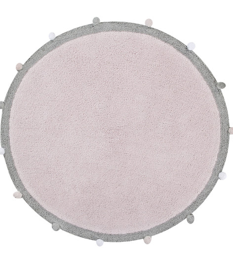 Pratelný koberec Bubbly Soft Pink