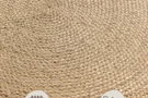 Kusový koberec Jute Braided 106007 Ivory