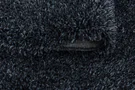 Kusový koberec Fluffy Shaggy 3500 anthrazit kruh