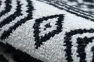 Kusový koberec Napkin black kruh