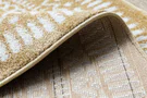 Kusový koberec Napkin gold kruh
