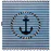 Dětský kusový koberec Petit Marine anchor sea blue