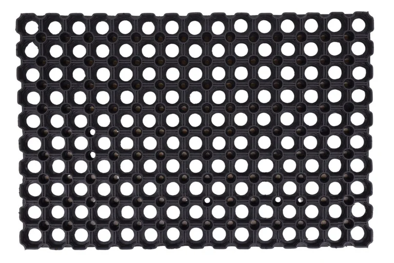 Venkovní čistící rohožka guma Domino 22mm - na ven i na doma