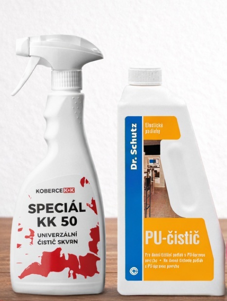 Čističe vhodné na PVC