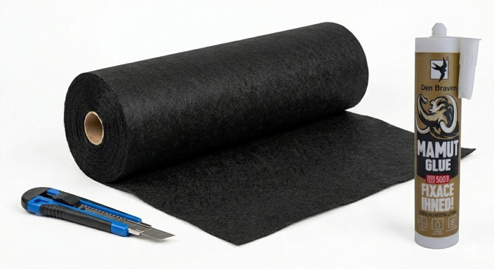 Nářadí pro pokládku koberce