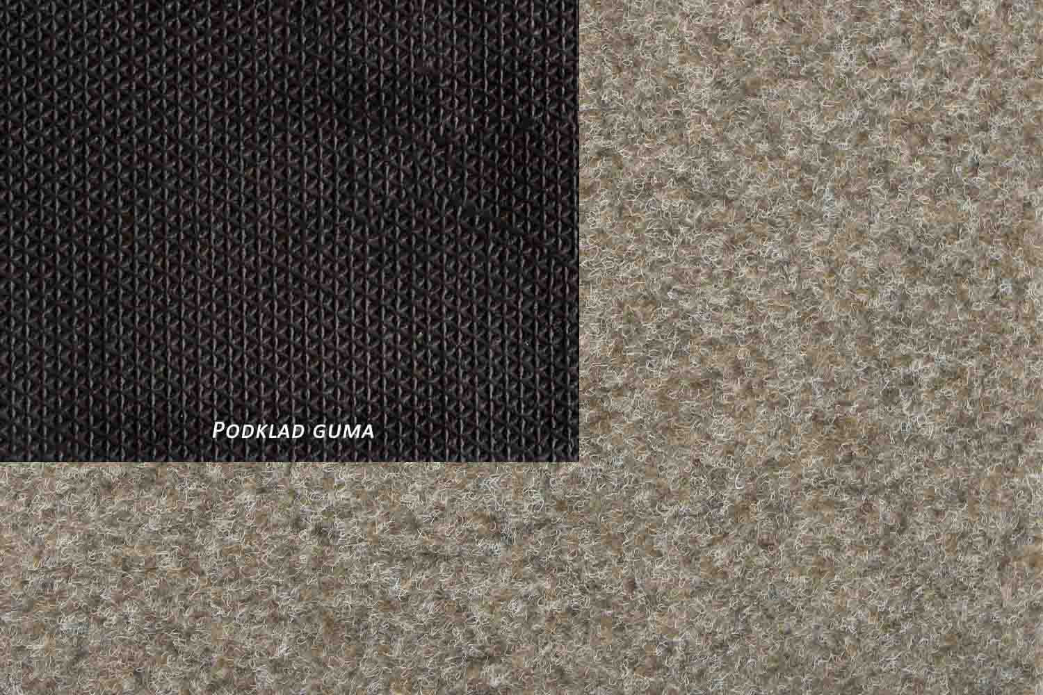 Gumový podklad u metrážového koberce