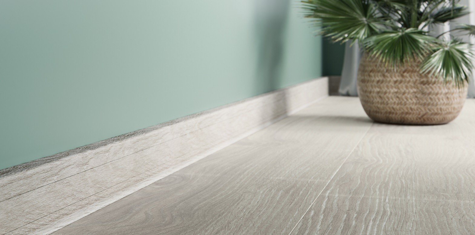 Obvodová soklová lišta plastová (pro PVC a vinyl) jasan rustic 761 - 250cm (obrázek 6)