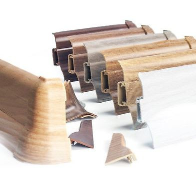 Obvodová soklová lišta plastová (pro PVC a vinyl) jasan rustic 761 - 250cm (obrázek 10)