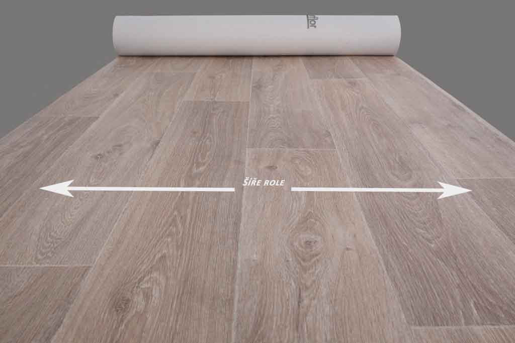 PVC Texline Gerflor rozměr š.200 x d.415 cm - Noma Blond 1731 TU 2