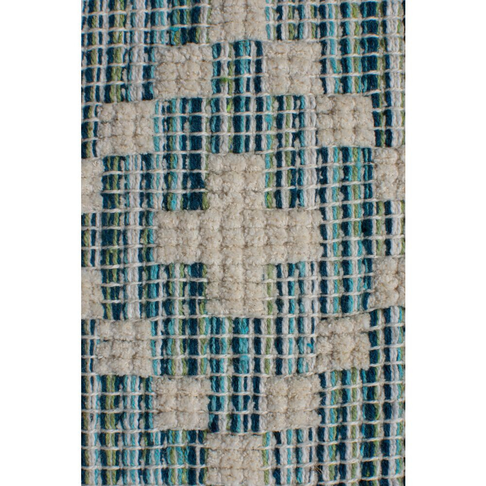 Kusový koberec Leela Ivory/Teal 3