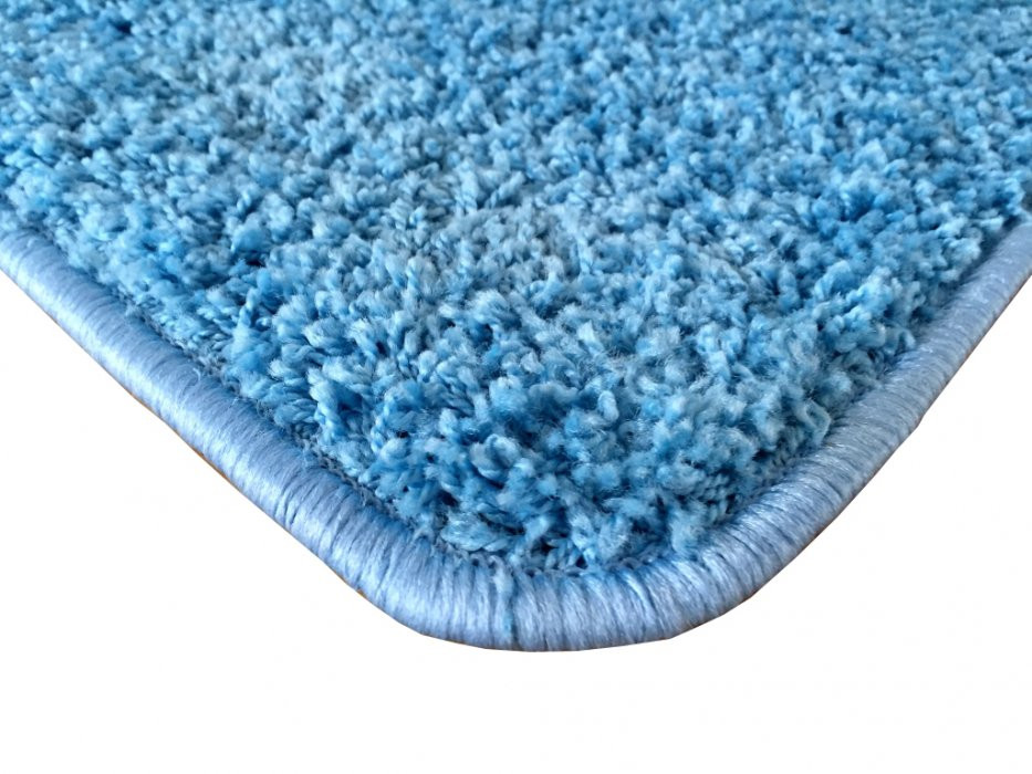 Kusový koberec Color shaggy modrý 50x80 cm (obrázek 9)