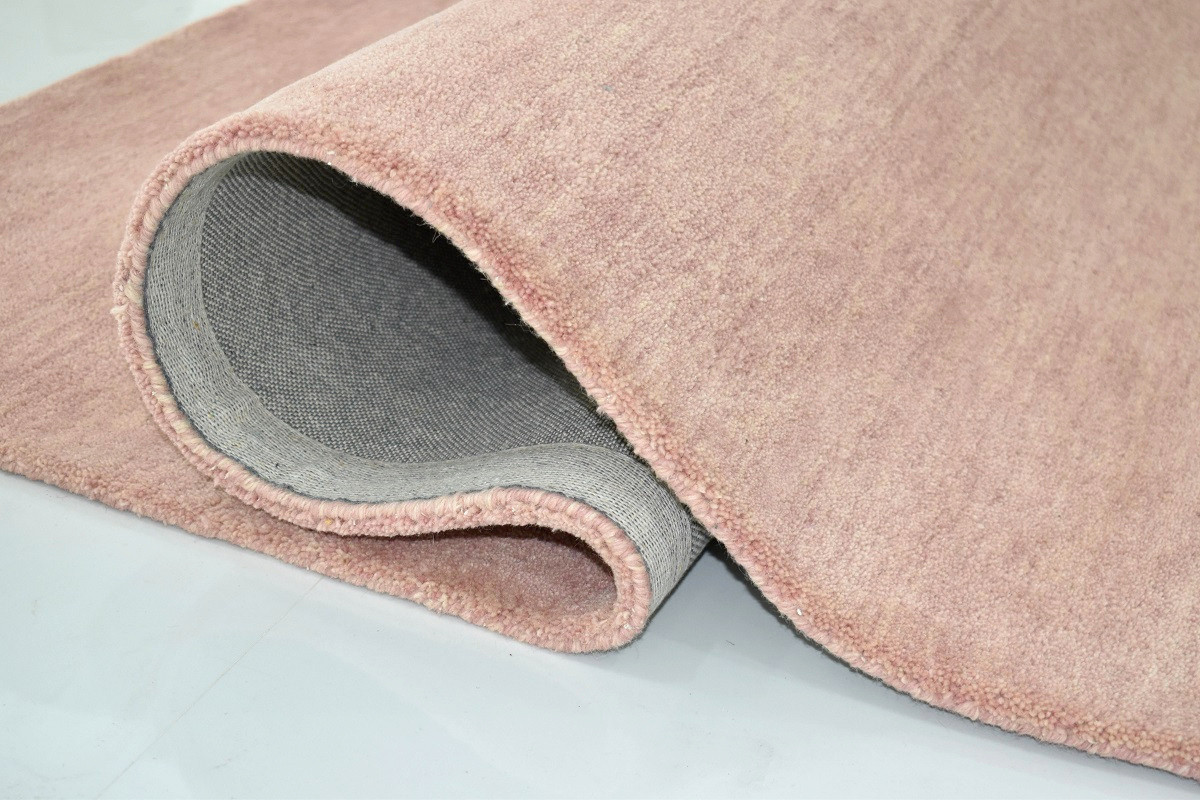 Ručně všívaný kusový koberec Asra wool pink 4