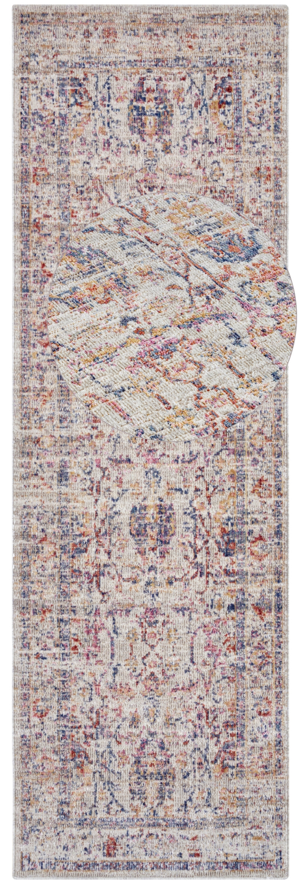 Běhoun Cairo 105591 Luxor Cream Multicolored – na ven i na doma 2