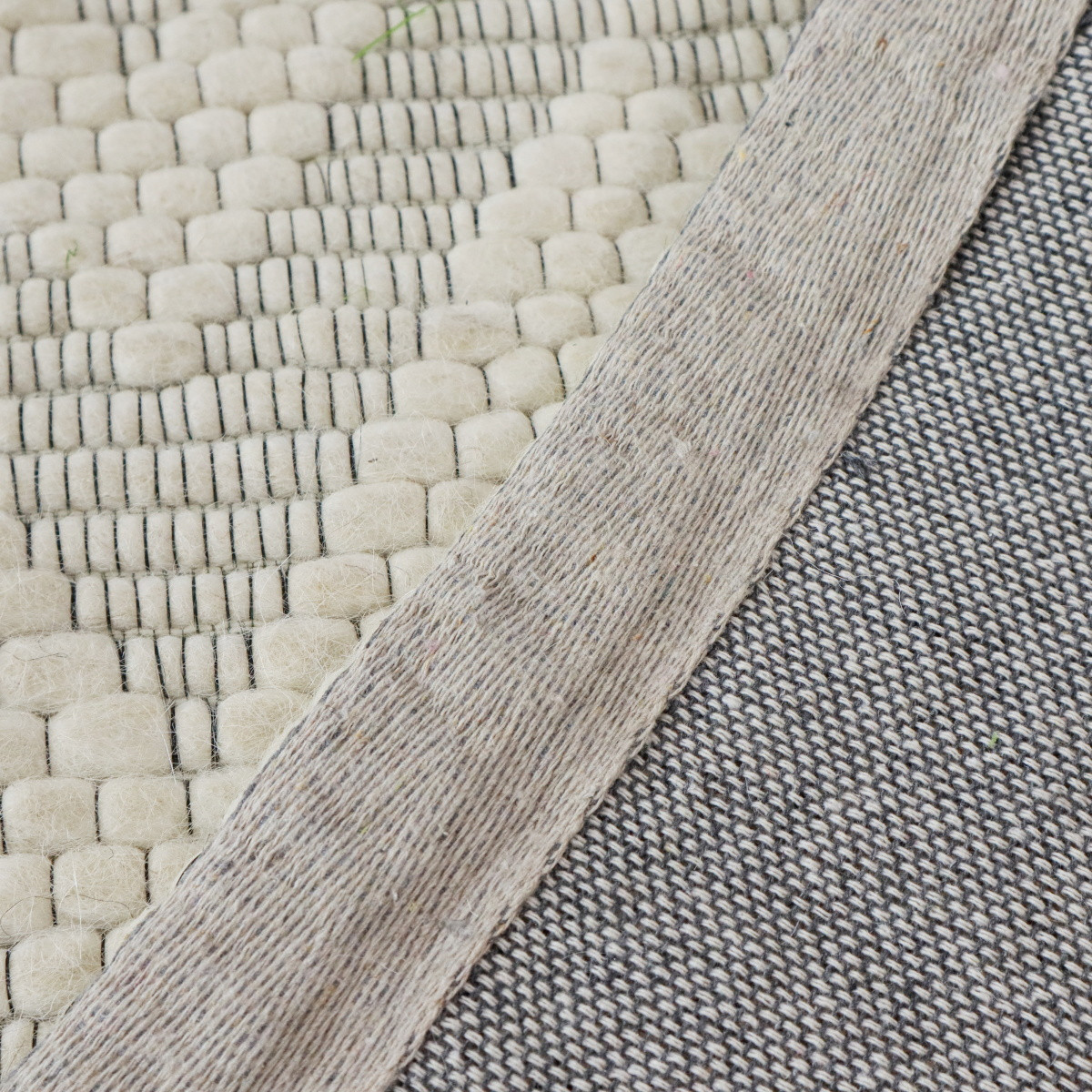 Kusový ručně tkaný koberec Woolen 5 White 150x240 cm (obrázek 7)