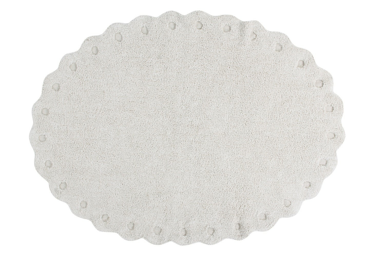 Dětský kusový koberec Pinecone Ivory ovál