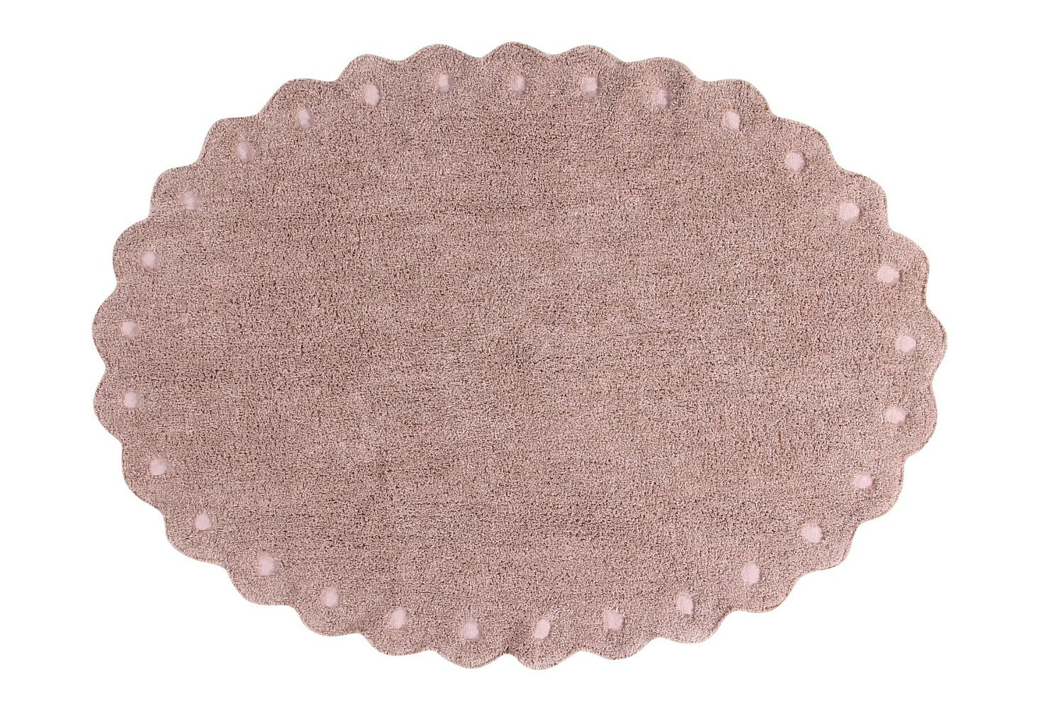 Dětský kusový koberec Pinecone Vintage Nude ovál