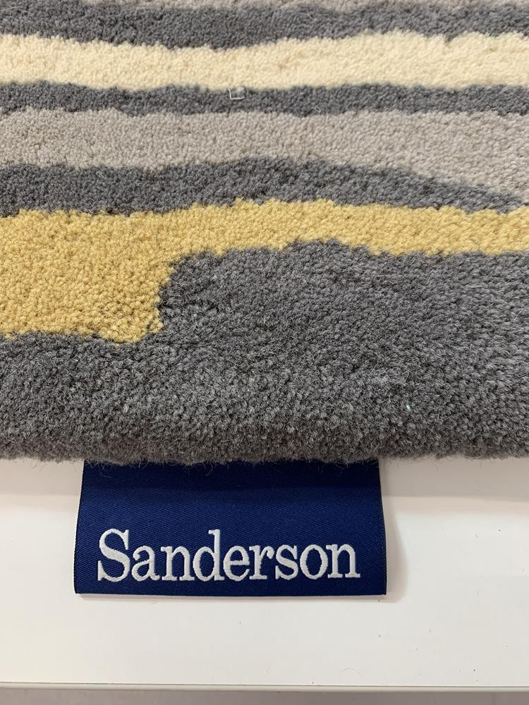 Moderní vlněný koberec Sanderson Elsdon Linden 44006 2