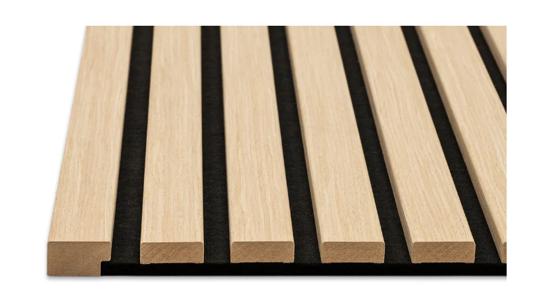 Akustické panely 40 x 270 cm - Technical White Oak - 2 ks v balení 2