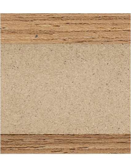 Ukončovací lišta k akustickému panelu 270cm -  Teak T04 2