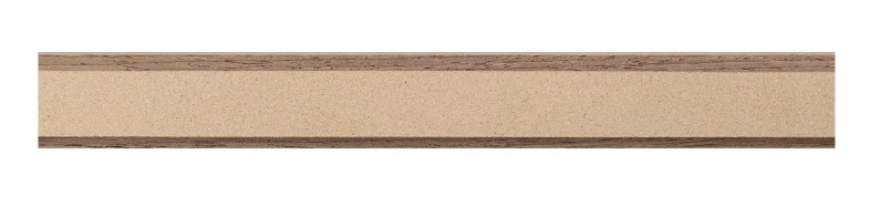 Ukončovací lišta k akuickému panelu 270cm - Walnut 1559 3