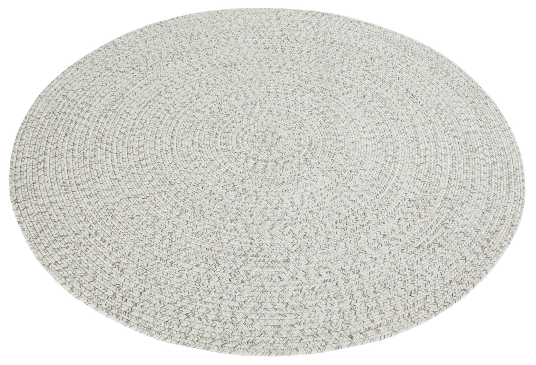 Kusový koberec Braided 105553 Light Melange kruh – na ven i na doma Kruh Ø 150 cm 3