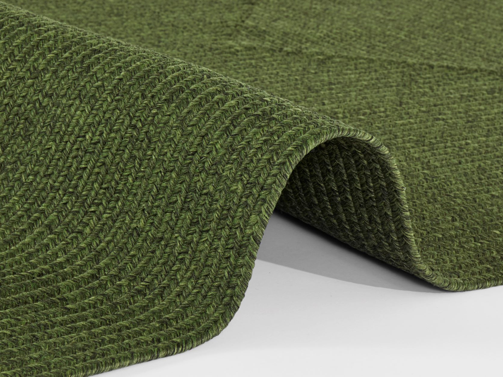 Kusový koberec Braided 105554 Green kruh – na ven i na doma Kruh Ø 200 cm 2