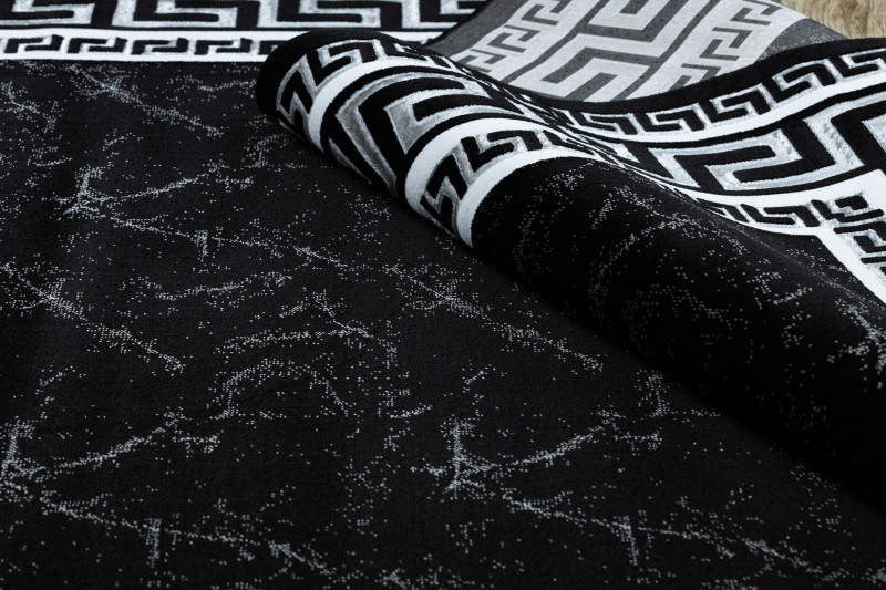 Kusový koberec Gloss 2813 87 greek black/grey 2
