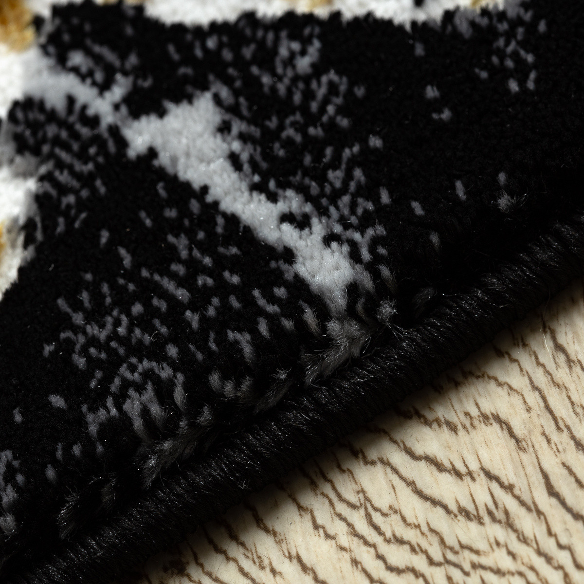Kusový koberec Allure 1963 black/gold kruh Kruh Ø 200 cm 5
