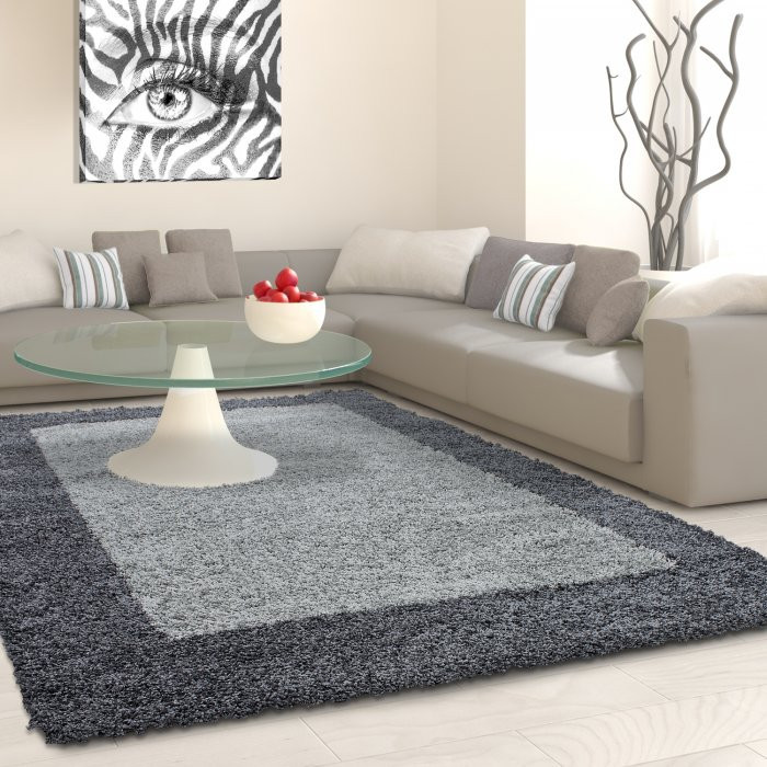 Kusový koberec Life Shaggy 1503 grey 2