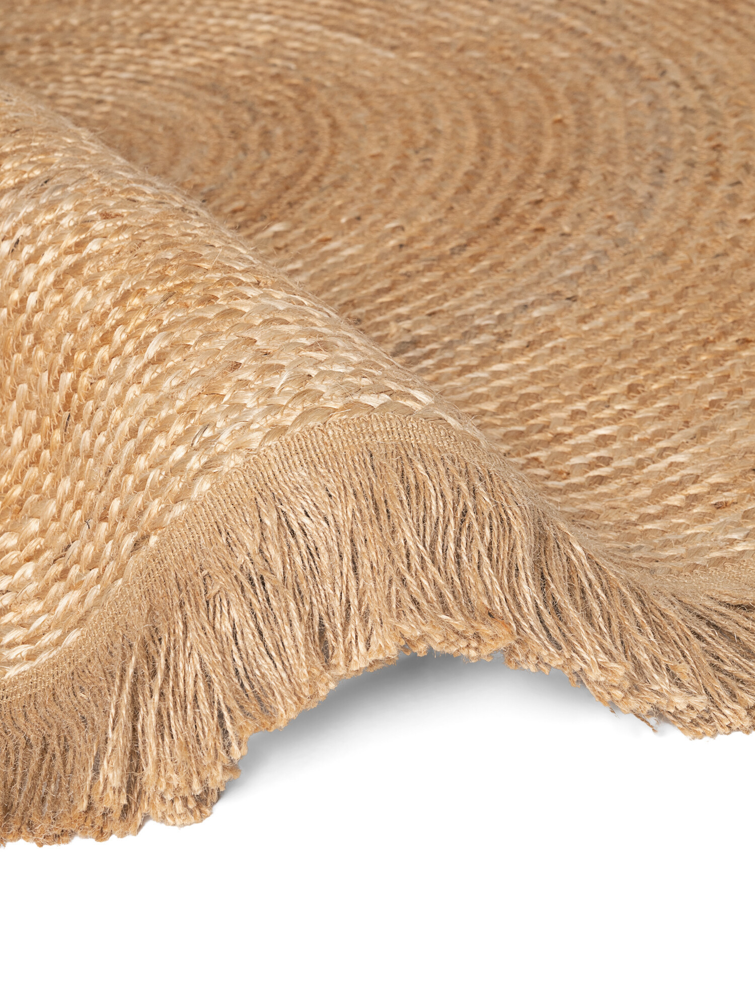 Kusový koberec Jute Braided 106332 Natural Gold kruh Kruh Ø 150 cm 3