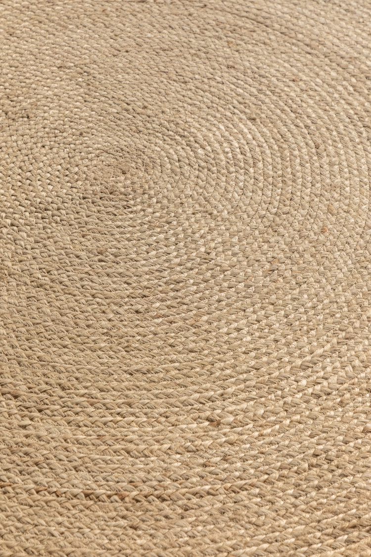 Kusový koberec Jute Braided 106007 Ivory Kruh Ø 140 cm 5
