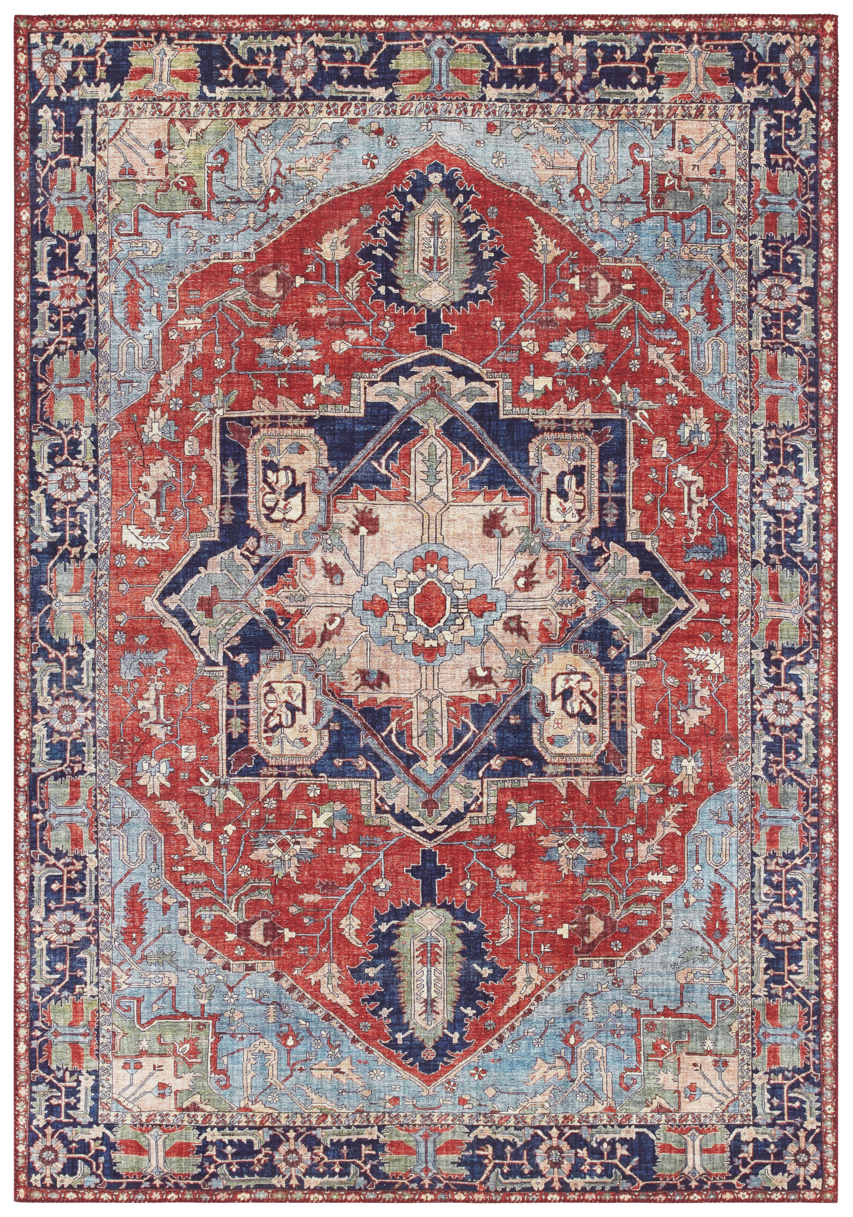 Kusový koberec Imagination 104207 Oriental/Red z kolekce Elle  80x150 cm