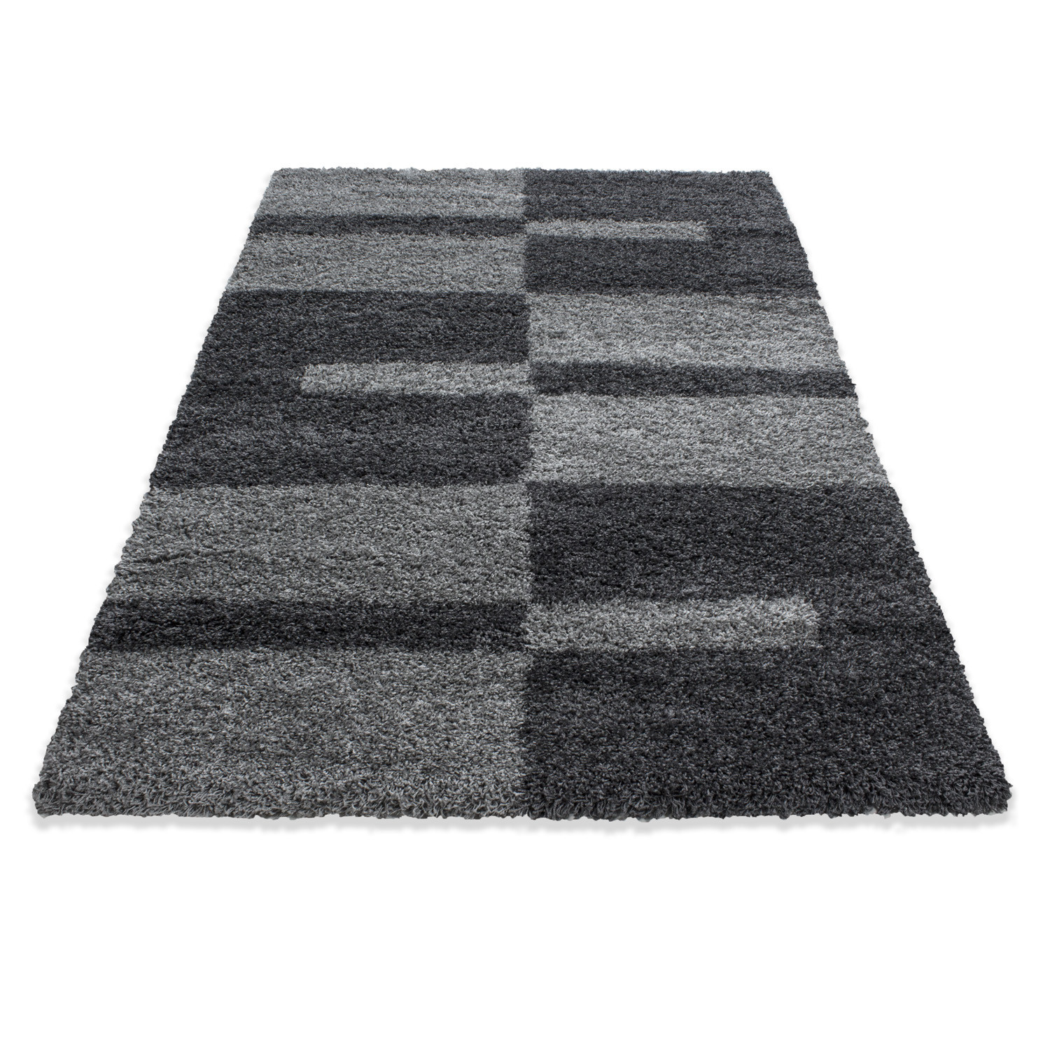 Kusový koberec Gala shaggy 2505 grey 80x150 cm (obrázek 7)