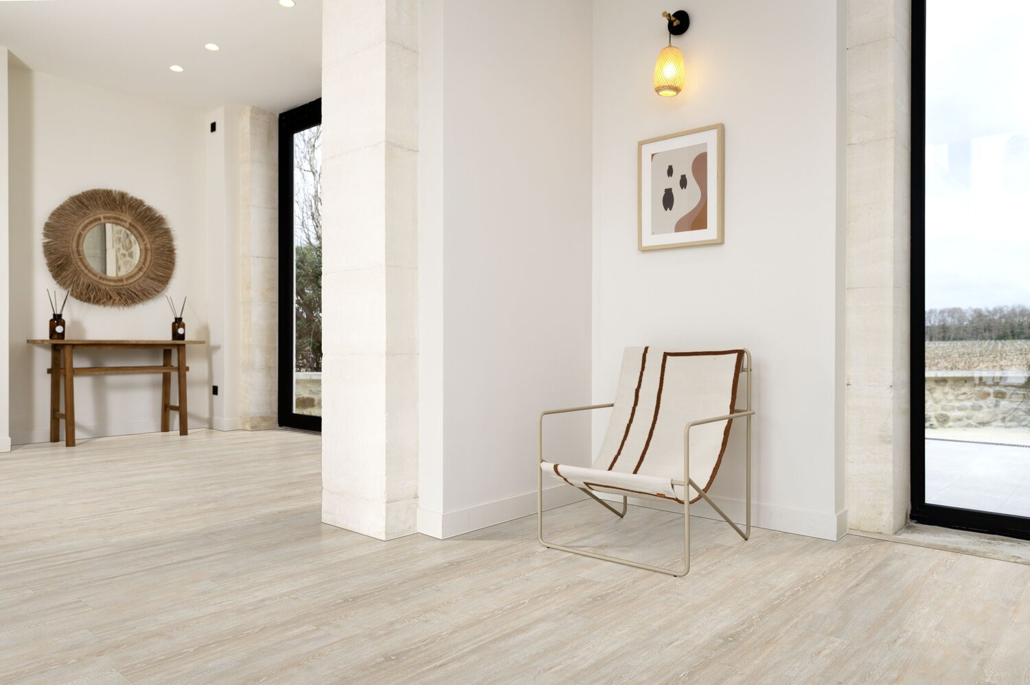 Vinylová podlaha Creation 55 White Lime 0584 - lepená 184x1219 mm 2