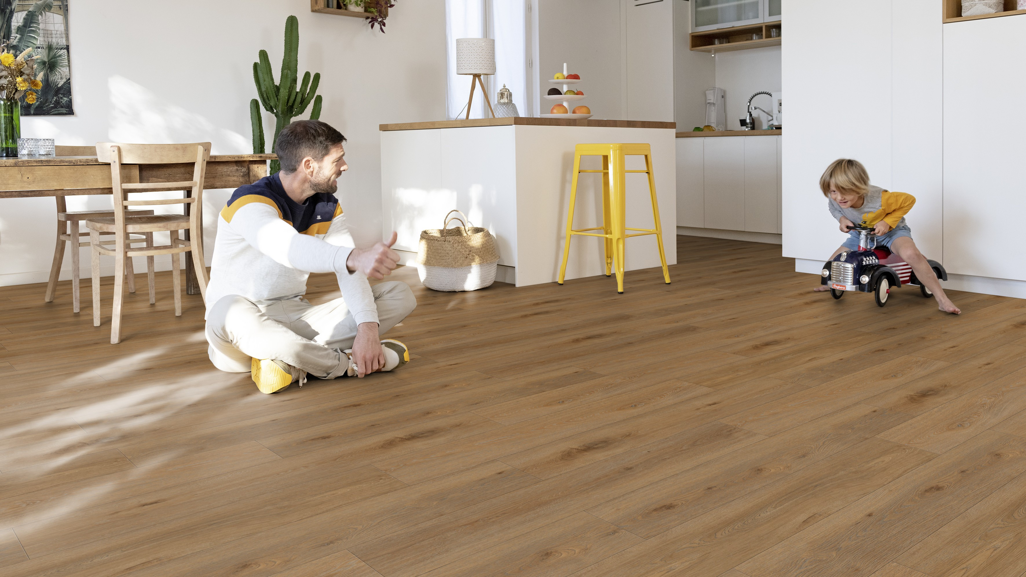 Vinylová podlaha Creation 55 Aquinoah Brown 1705 - lepená 184x1219 mm 4
