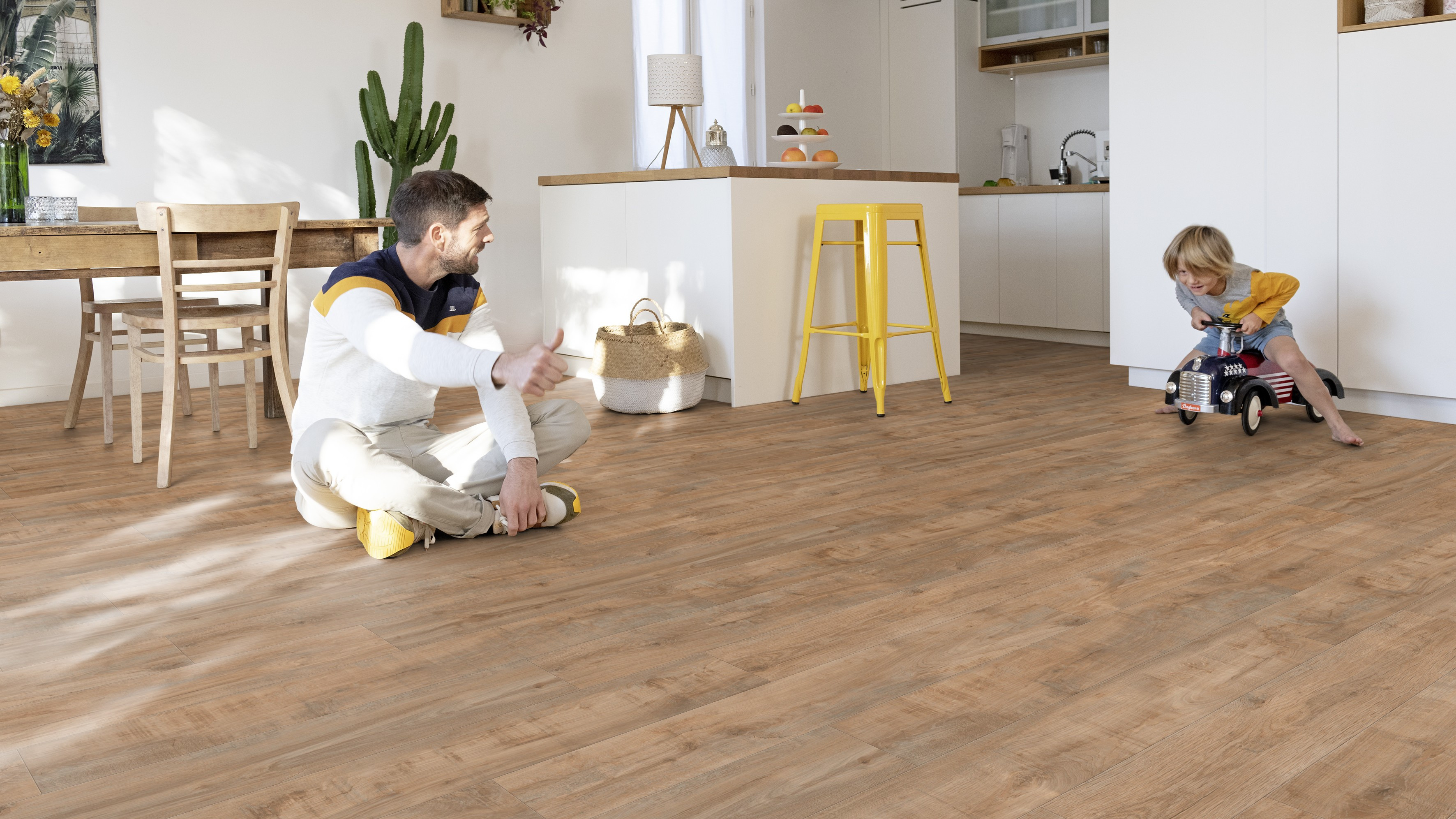 Vinylová podlaha Creation 55 Savage Oak Greaige 1708 - lepená 184x1219 mm 5