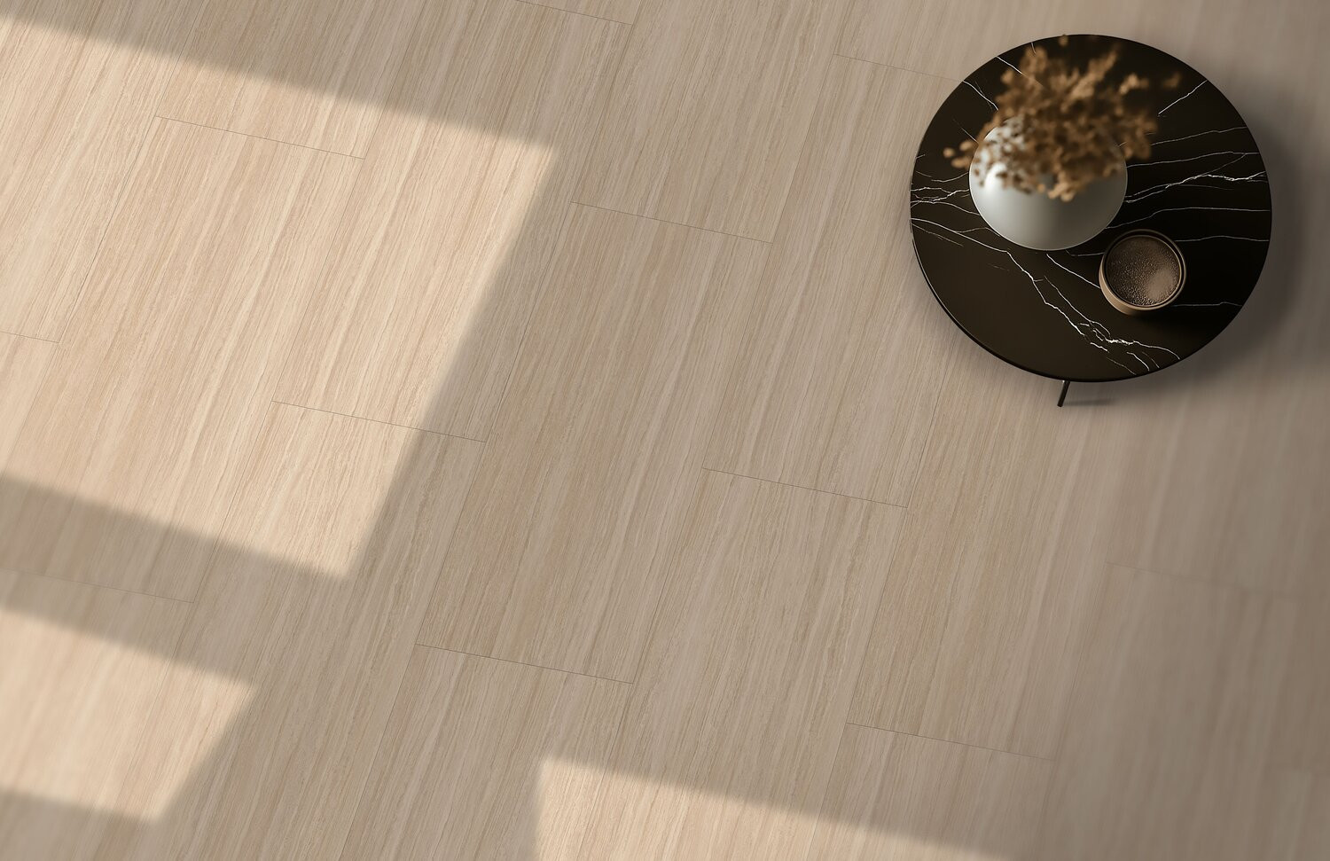Vinylová podlaha Creation 55 Paradiso Cream 1730 - lepená 457x914 mm 2