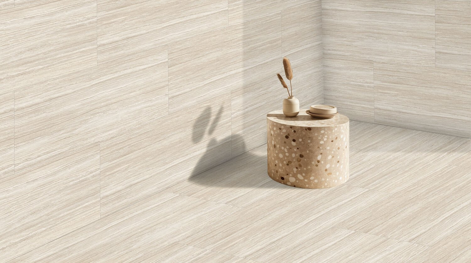 Vinylová podlaha Creation 55 Paradiso Bone 1729 - lepená 457x914 mm 2