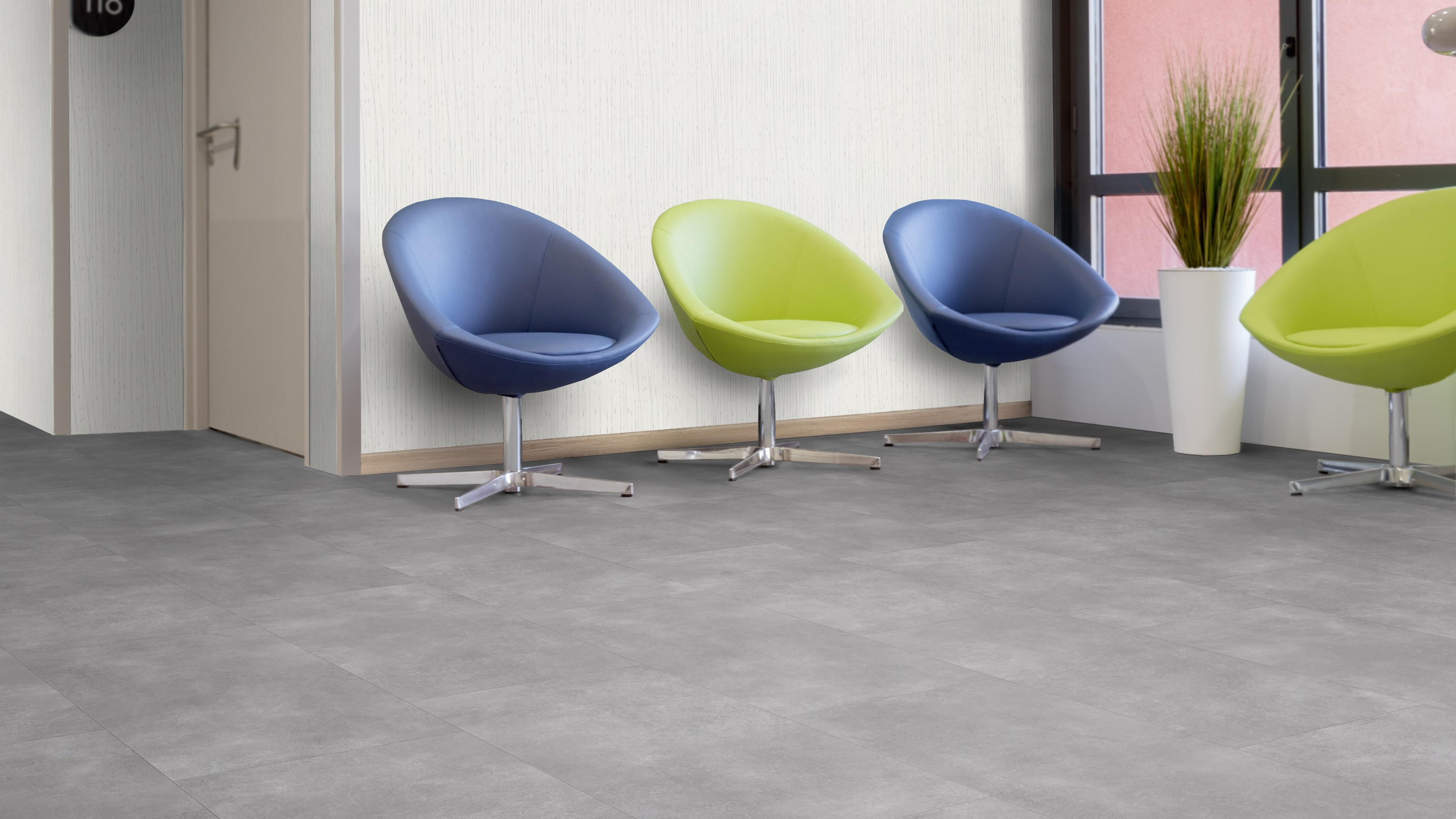 Vinylová podlaha Creation 55 Bloom Uni Pearl 1602 - lepená 457x914 mm 4