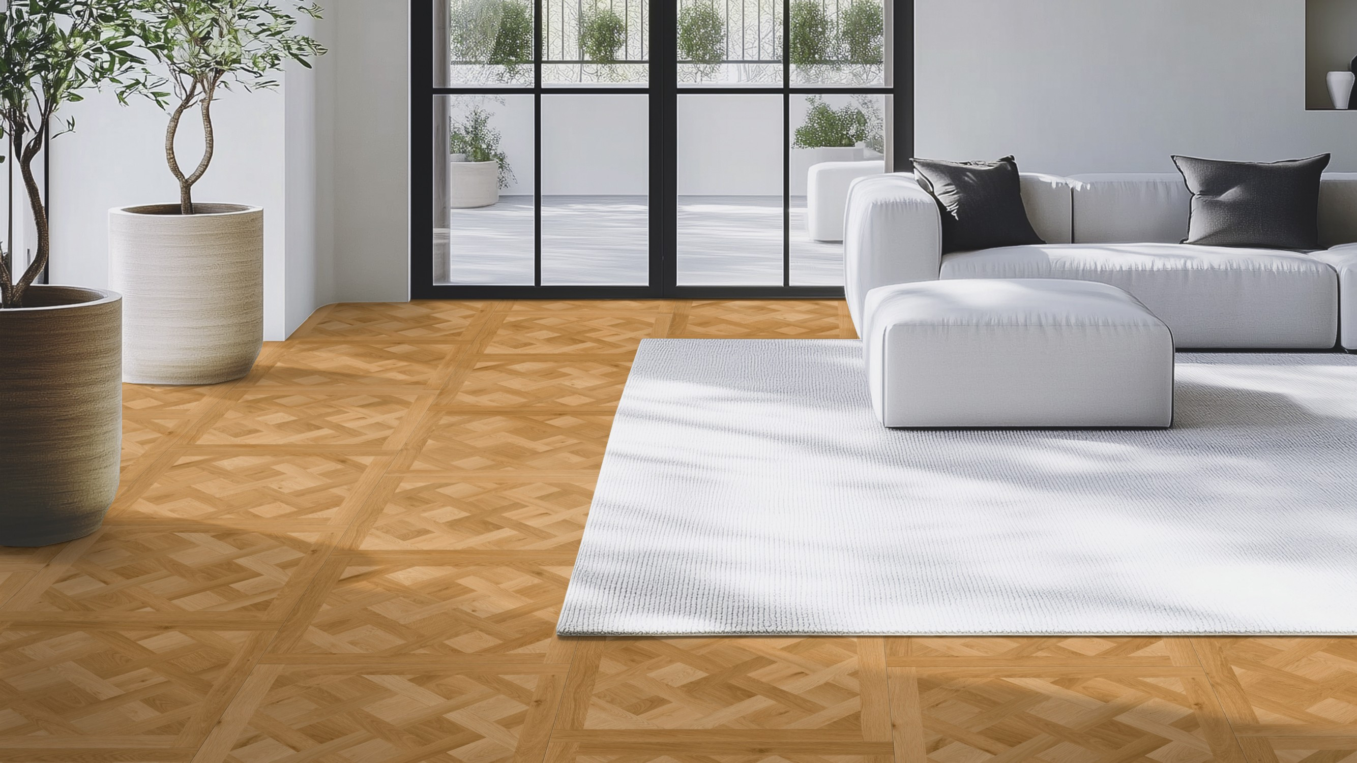 Vinylová podlaha Creation 55 Versailles Blond 1751 - lepená 610 x 610 mm 5