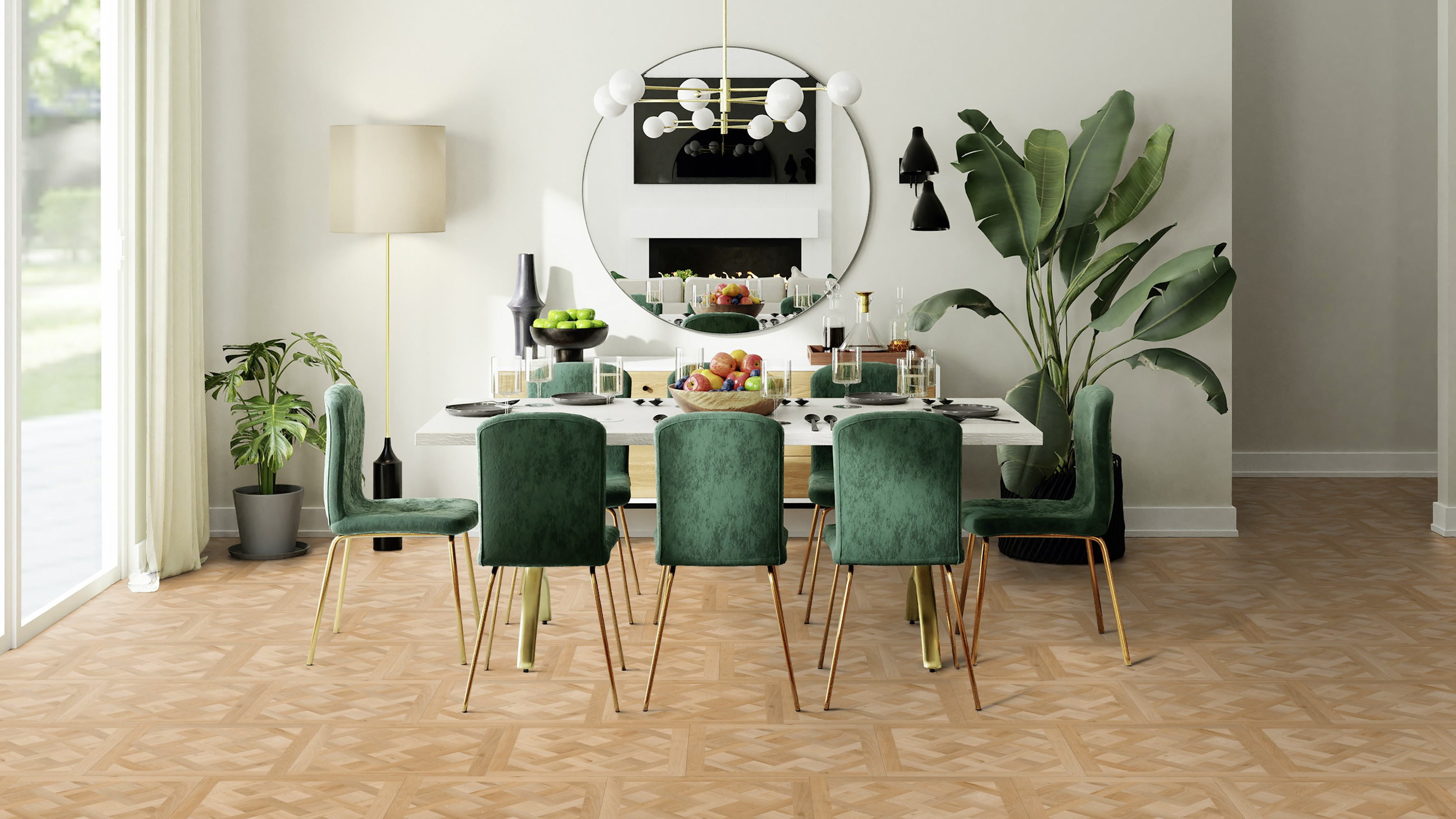 Vinylová podlaha Creation 55 Versailles Honey 1750 - lepená 610 x 610 mm 3