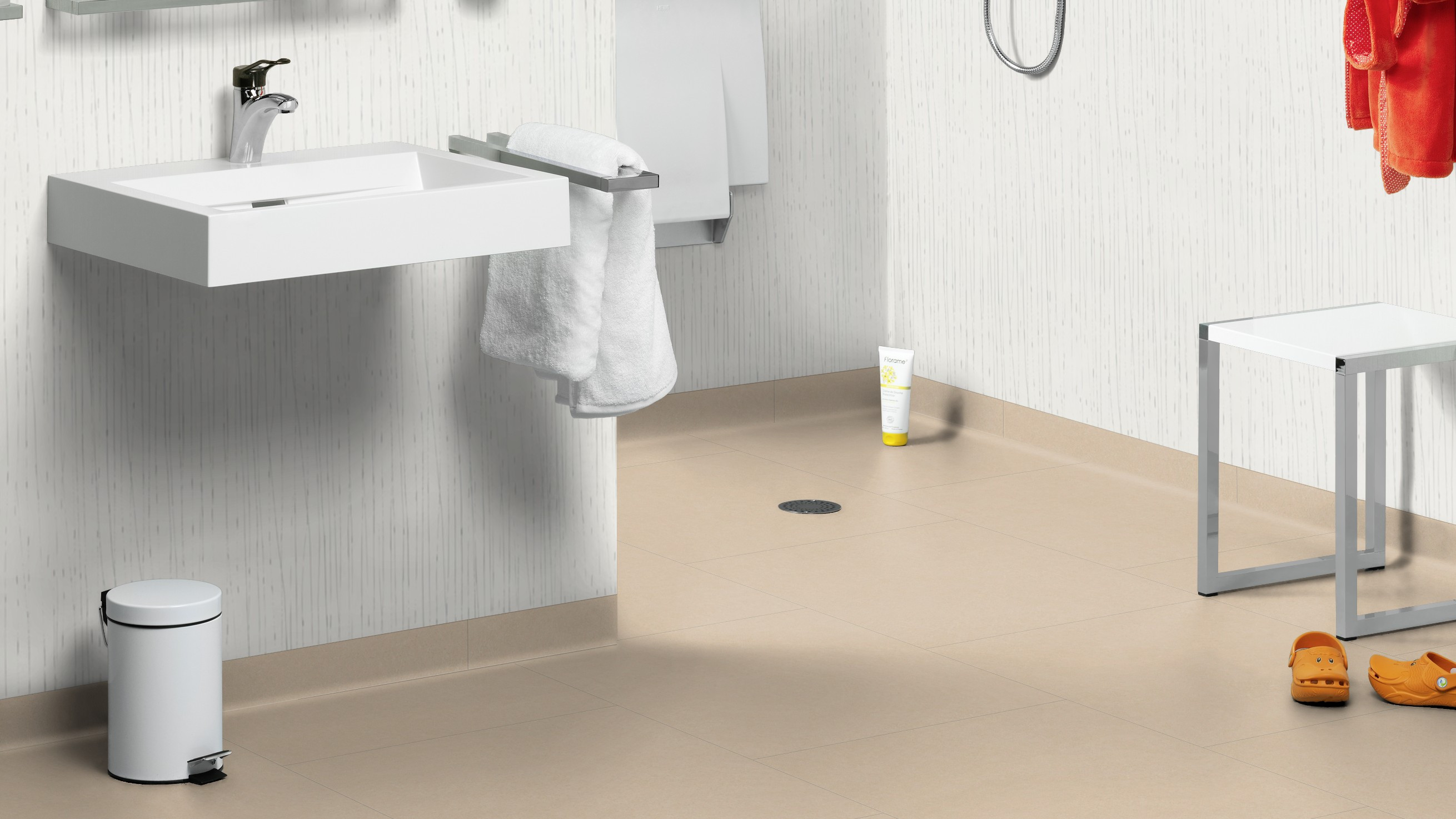 Vinylová podlaha Creation 55 Urban Street Cream 1565 - lepená 610 x 610 mm 2