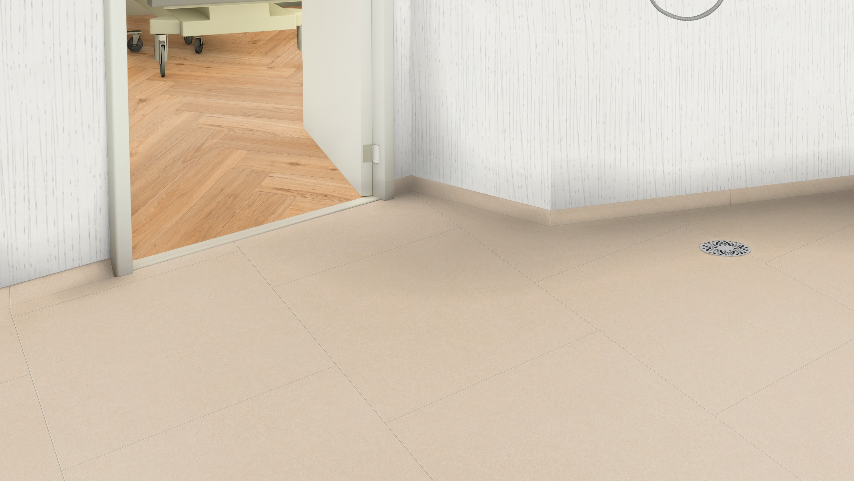 Vinylová podlaha Creation 55 Urban Street Cream 1565 - lepená 610 x 610 mm 3