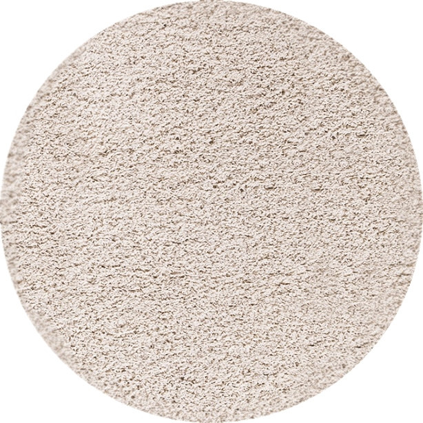 Levně Kusový koberec Dream Shaggy 4000 Cream kruh 80x80 cm