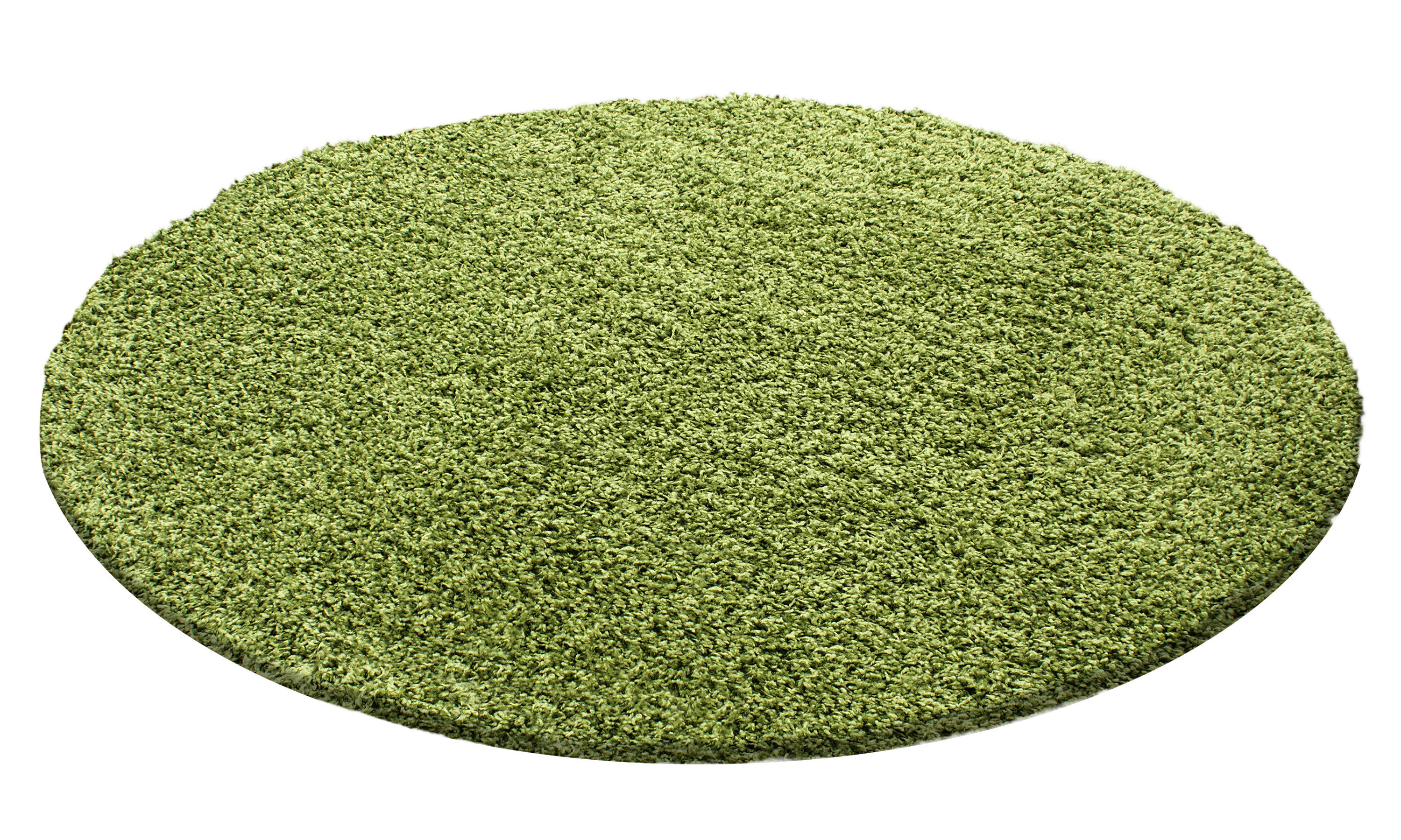Kusový koberec Life Shaggy 1500 green kruh 4